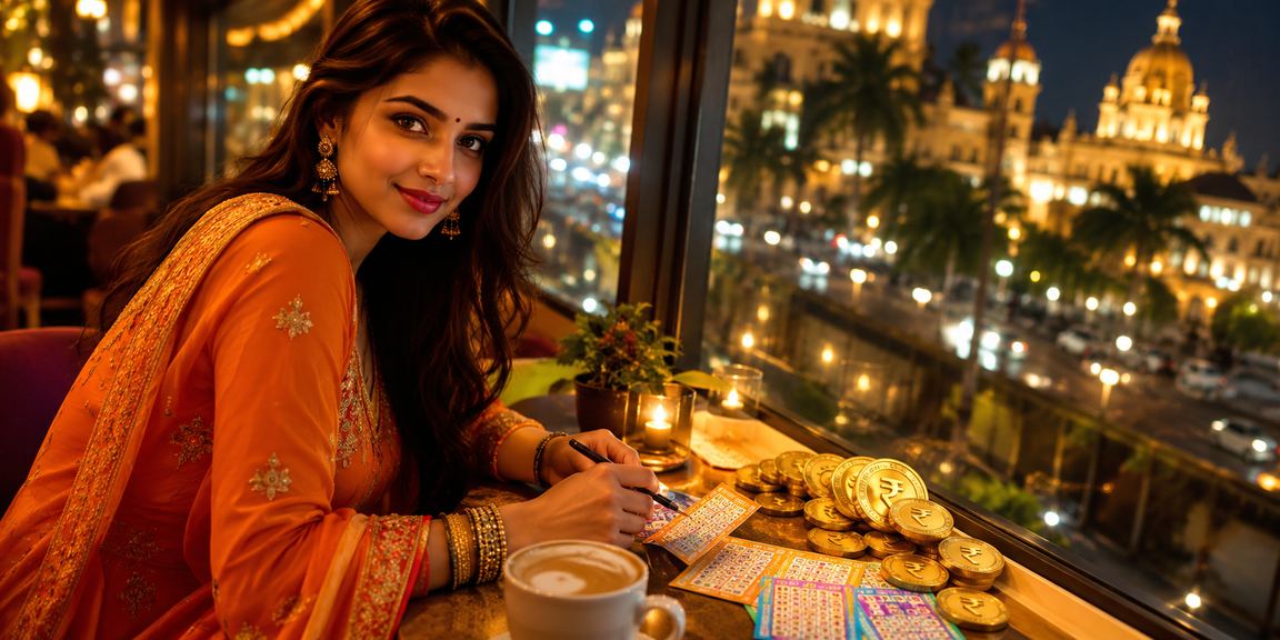 VIP member enjoying premium lottery and betting experience in Mumbai Bandra district